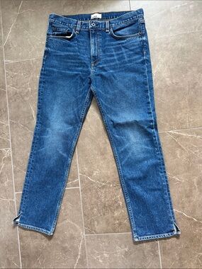 ASKK NY Women’s Blue Straight-Leg Jeans
